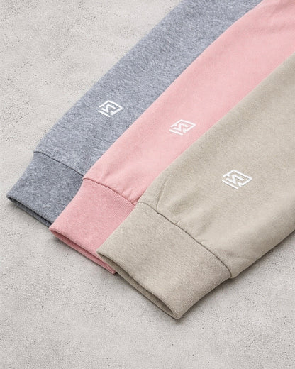 Born To Stand Out Essential Hoodie (Blush Pink/ White Puff)