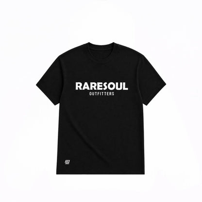 Born To Stand Out Essential Tee (Black/ White Puff)